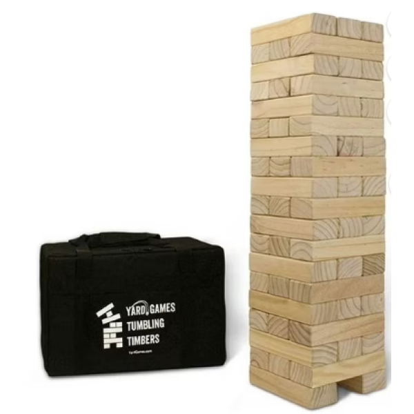 Wood Block Stacking Game