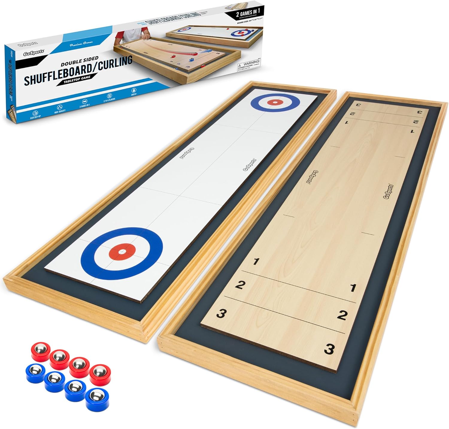Tabletop Shuffleboard and Curling Tabletop Shuffleboard and Curling